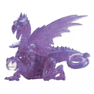 3D Crystal Puzzle - Purple Dragon