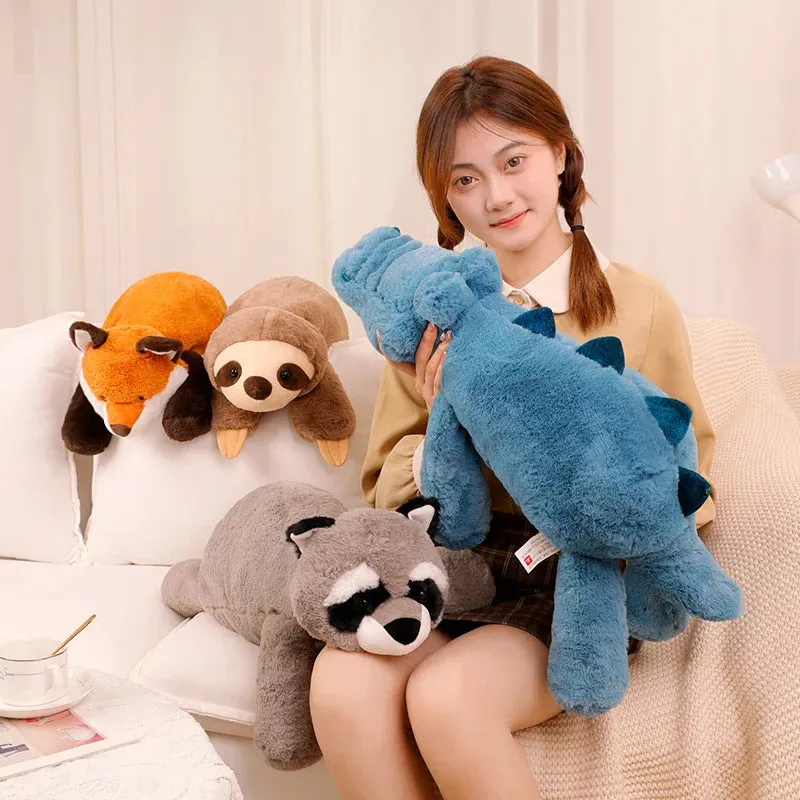 45-70cm Super Soft Lazy Fluffy Stuffed Animals