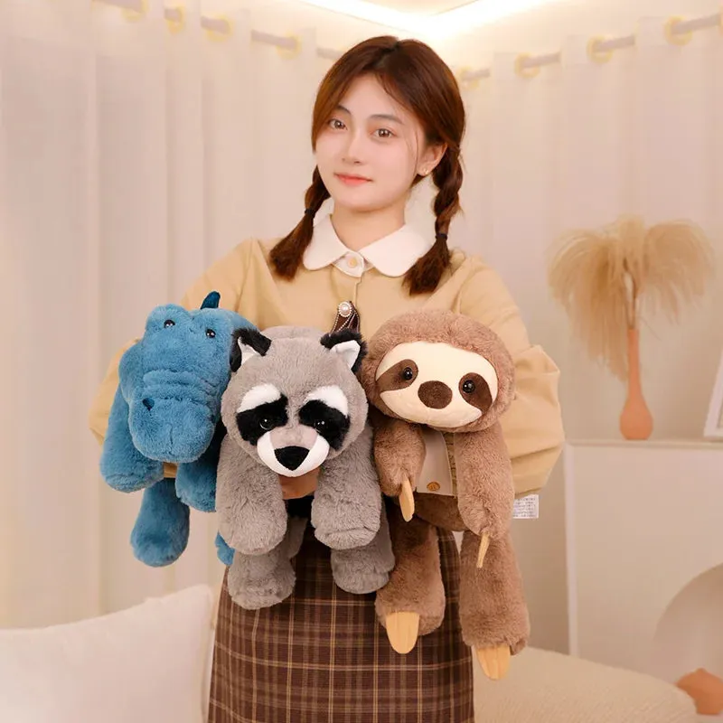 45-70cm Super Soft Lazy Fluffy Stuffed Animals