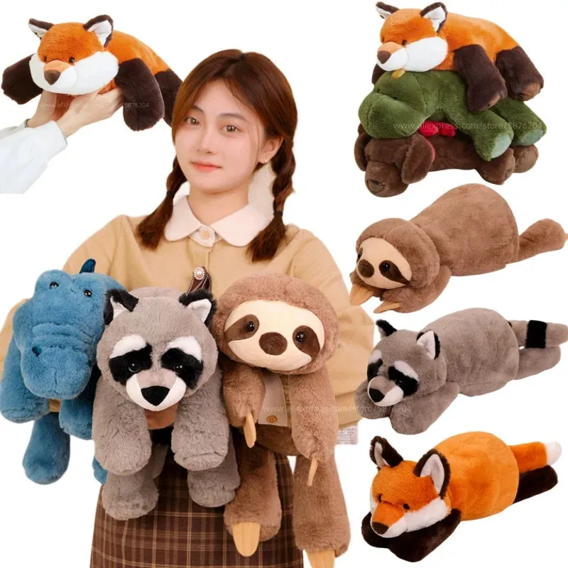 45-70cm Super Soft Lazy Fluffy Stuffed Animals