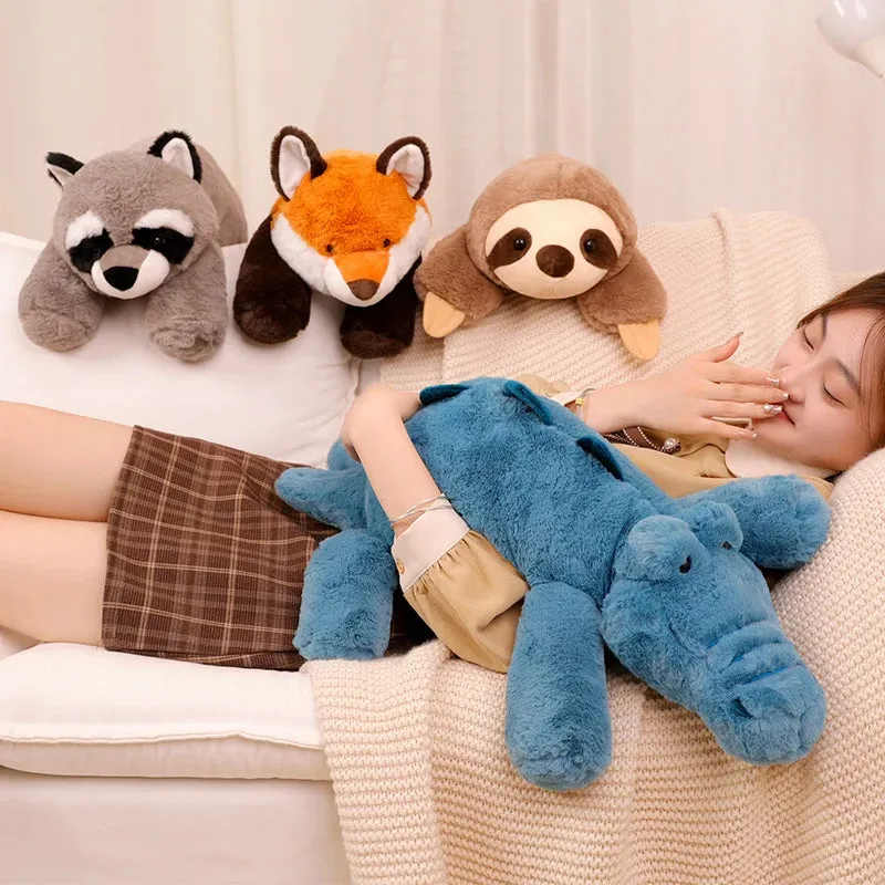 45-70cm Super Soft Lazy Fluffy Stuffed Animals