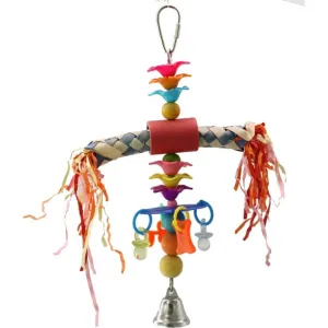 A&E Happy Beaks Totem Pole Bird Toy