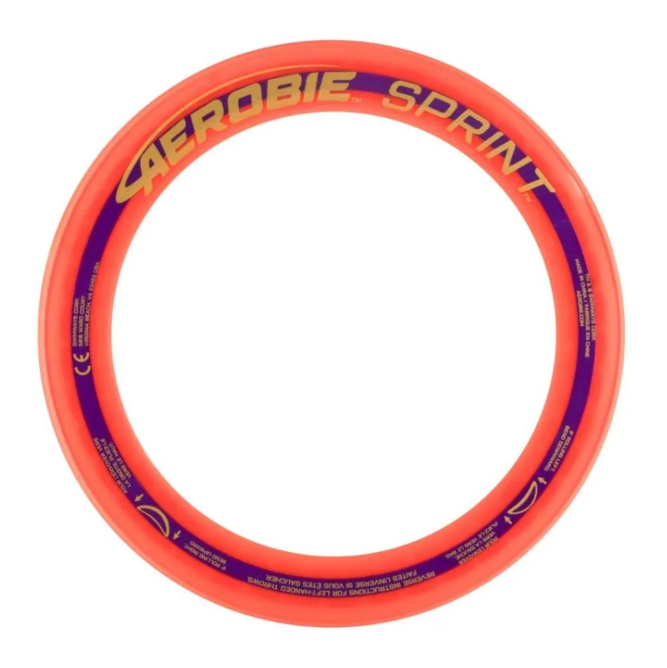 Aerobie 10 Inch Sprint Ring - Orange