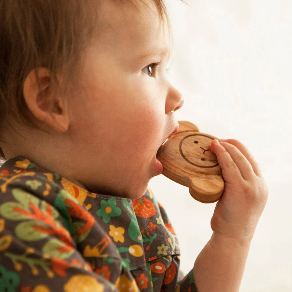 babai Wooden Teething Bar Monkey