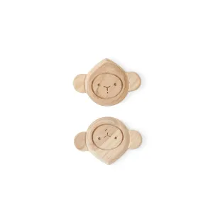 babai Wooden Teething Bar Monkey