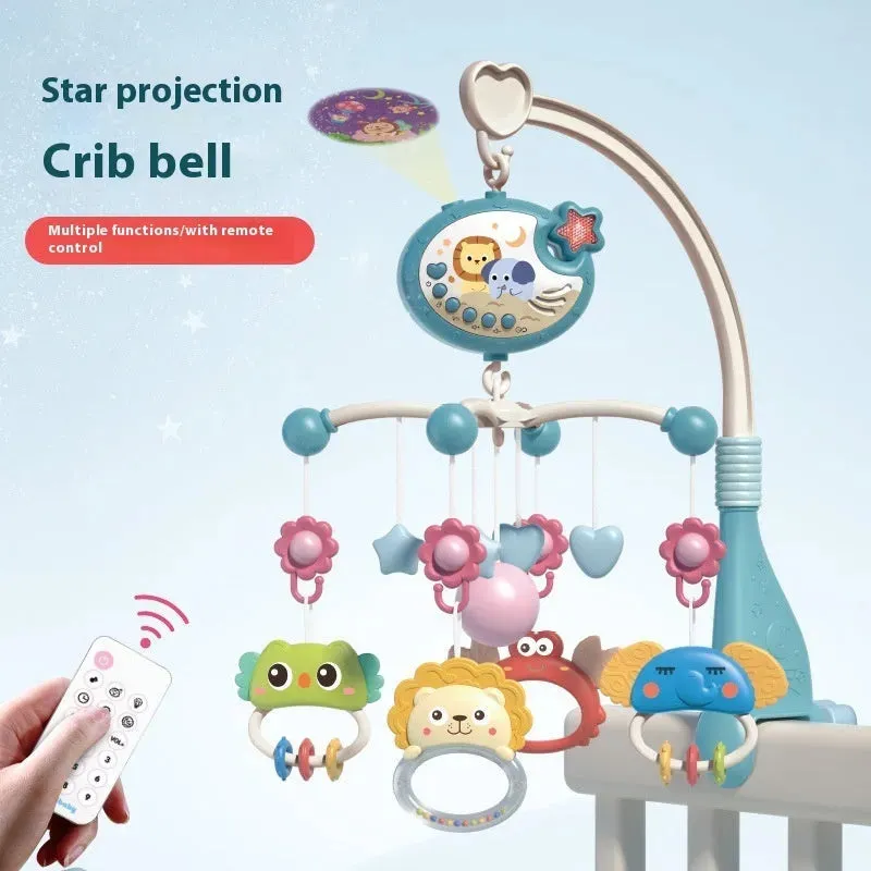 Baby Music Bed Bell Toy Multifunctional Rotating Bedside