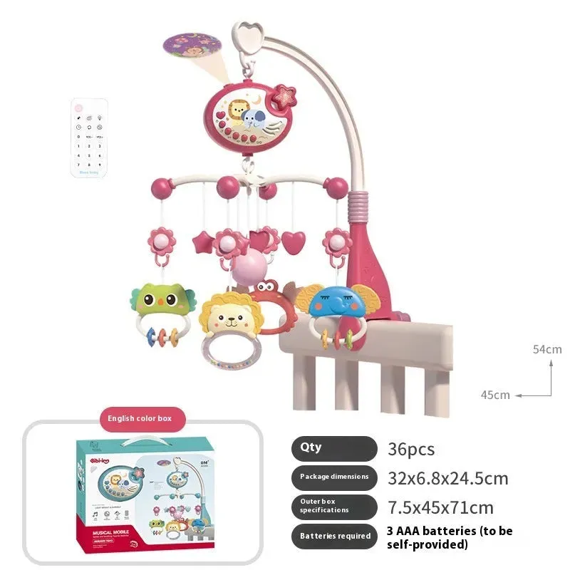 Baby Music Bed Bell Toy Multifunctional Rotating Bedside