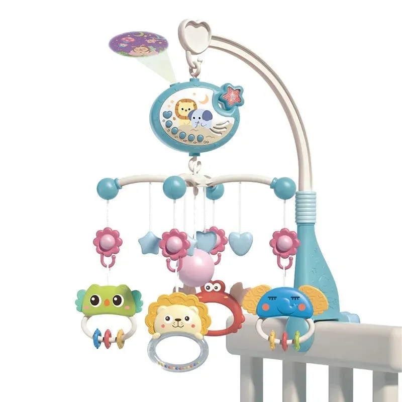 Baby Music Bed Bell Toy Multifunctional Rotating Bedside