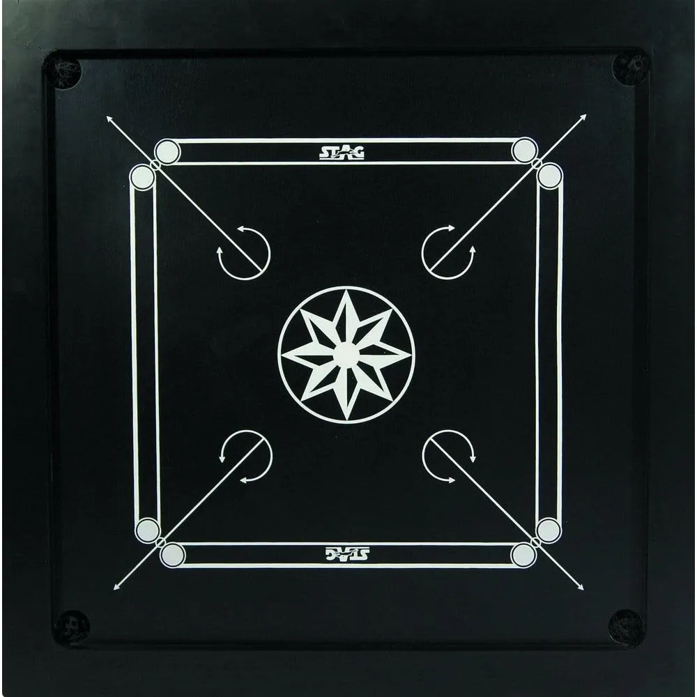 Carrom Board-Black