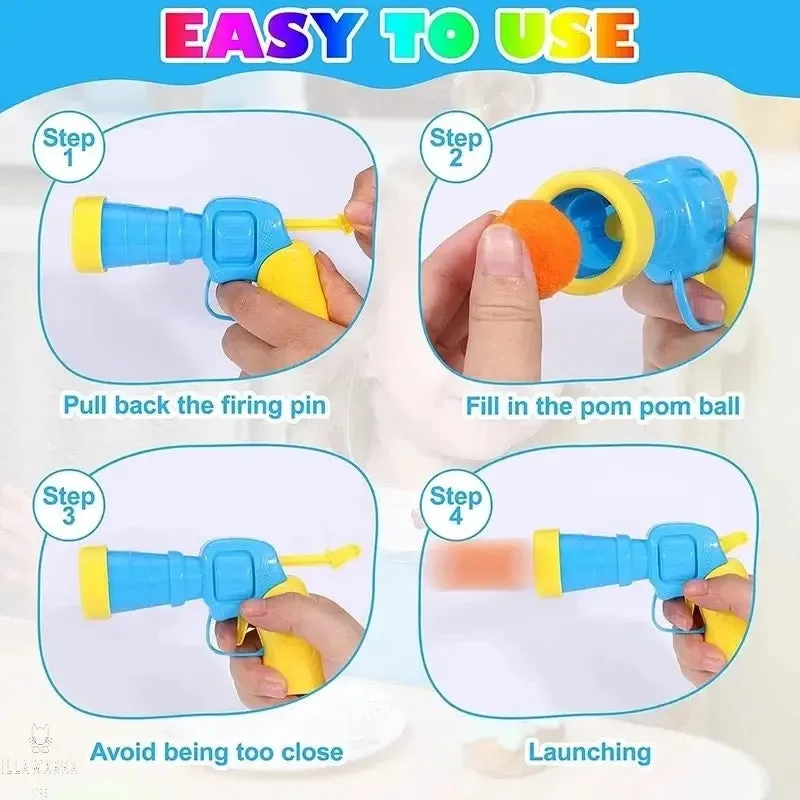 Cat Interactive Launch Toy - with 20 Balls