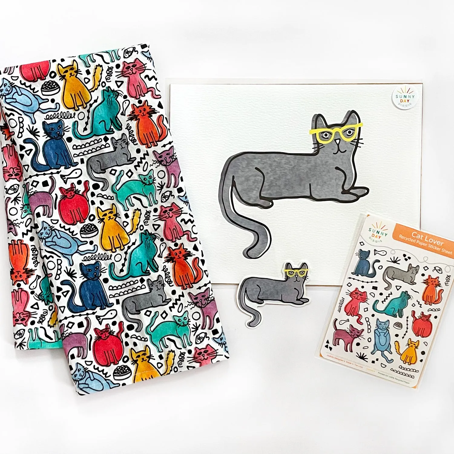 Cat Lover Gift Set - 4 Perfect Gifts for Cat Owners & Fans of Felines