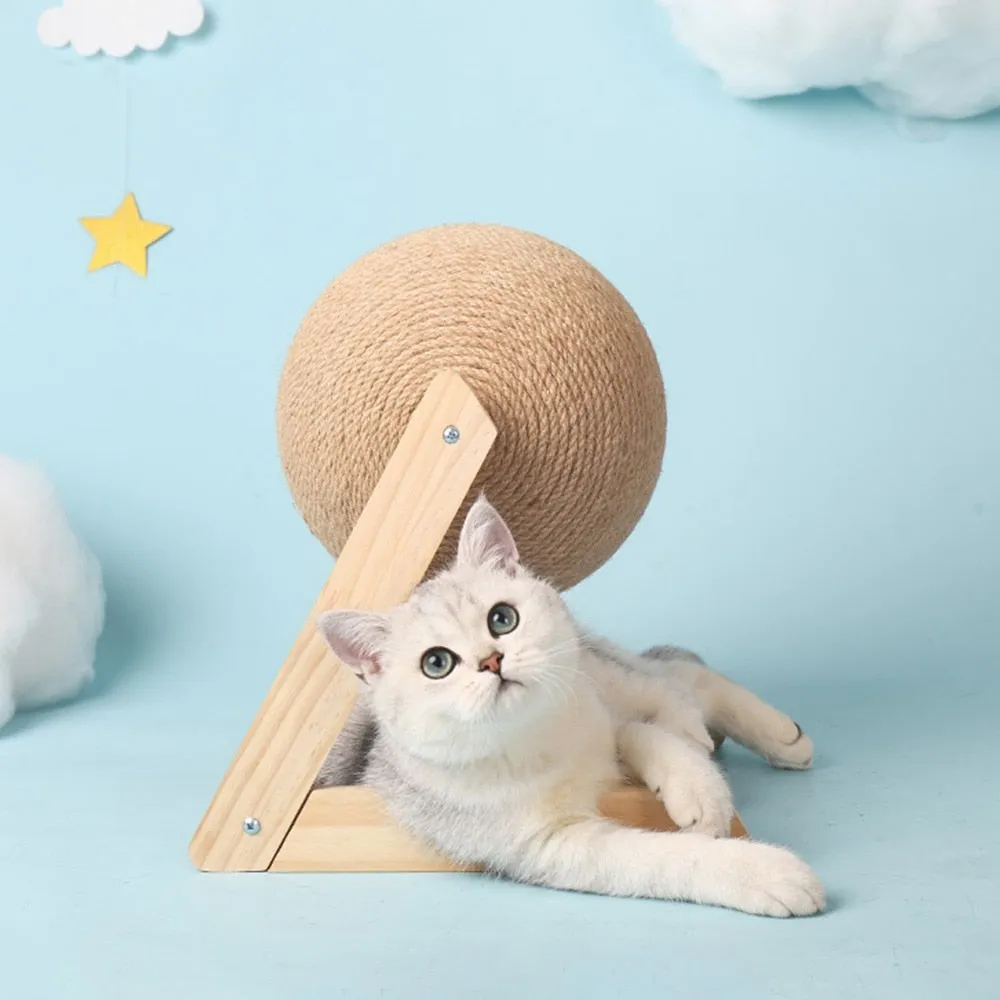 Cat Scratching Ball Toy