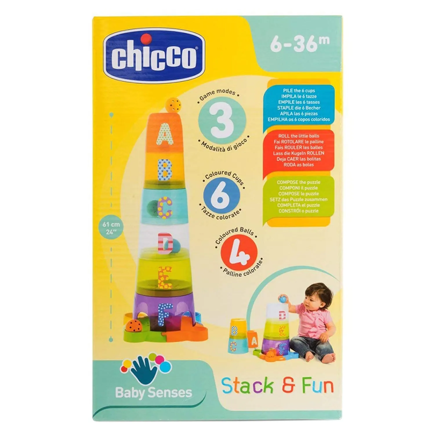 CHICCO TOY STACK & FUN