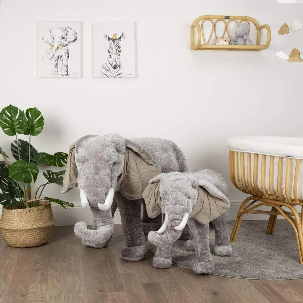 Childhome Standing Elephant Stuffed Animal - 60cm