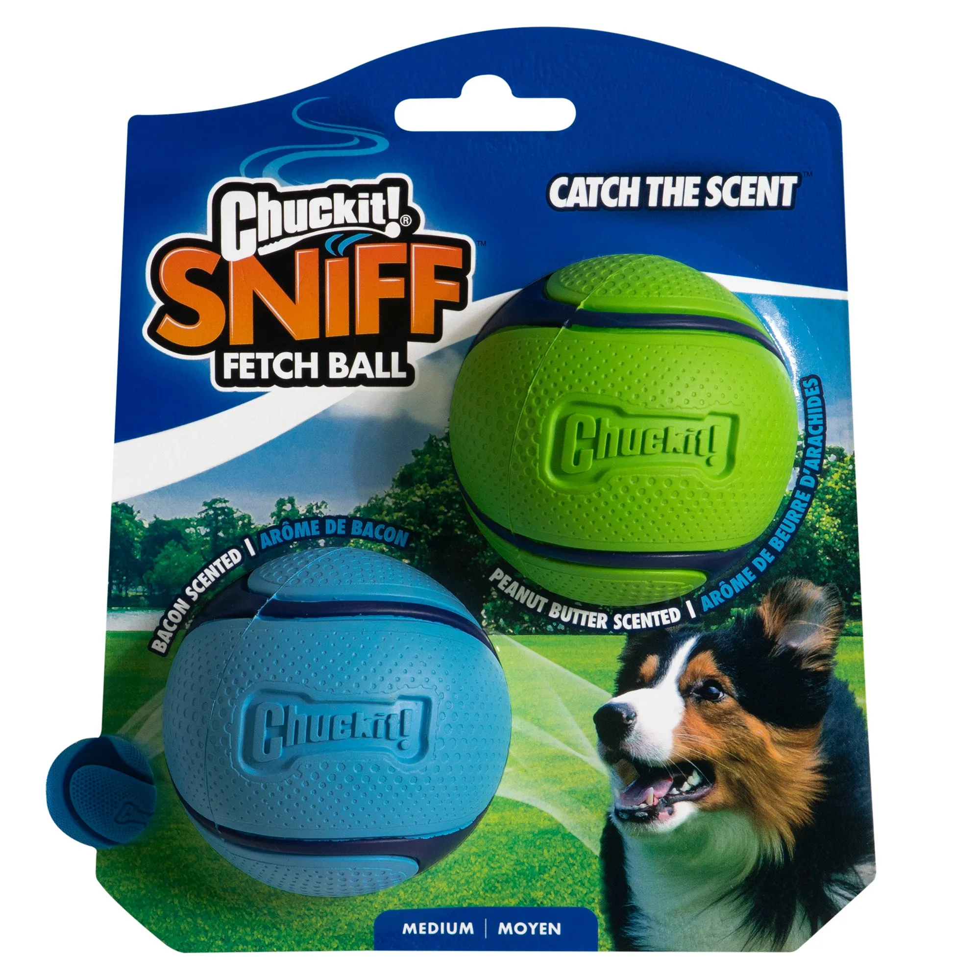 Chuckit! Sniff Fetch Ball Duo