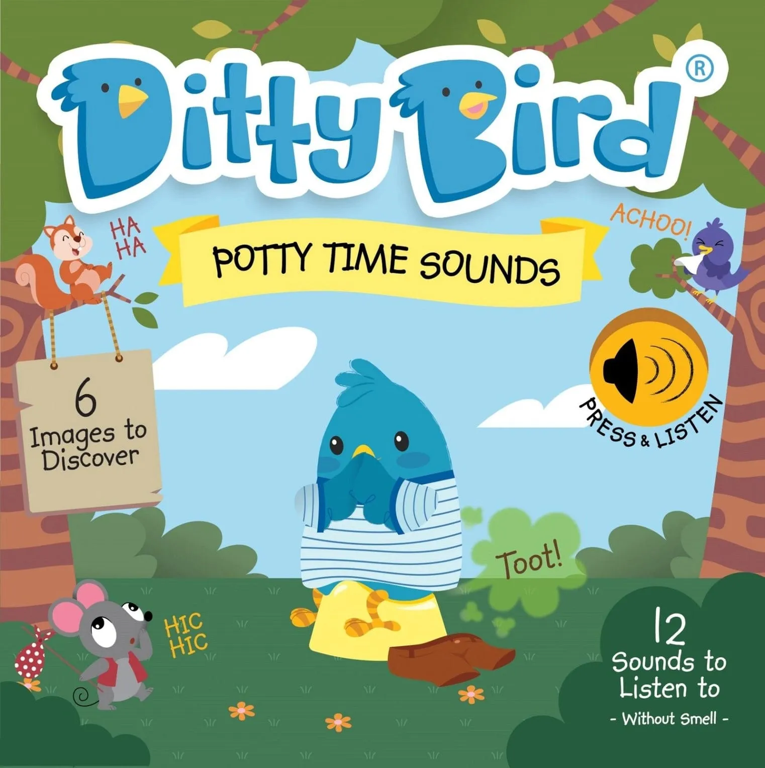 Ditty Bird Baby Sound Book: Potty Time Sounds