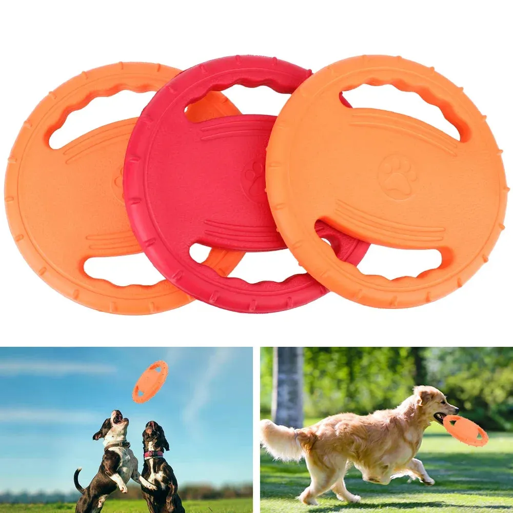 Durable EVA Dog Frisbee - Water-Resistant and Bite-Proof for Outdoor Play