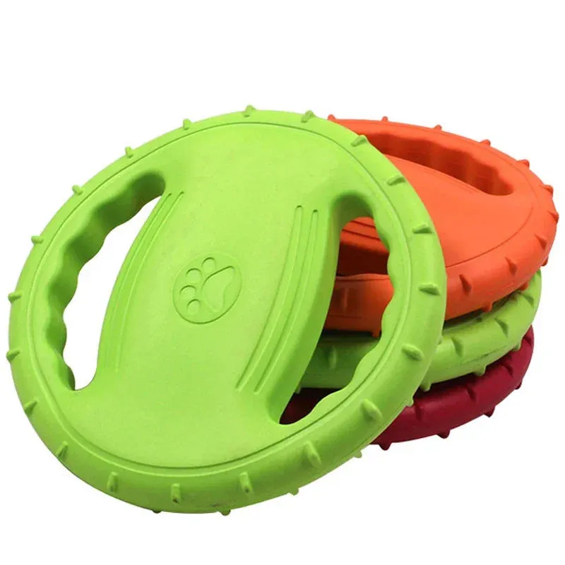 Durable EVA Dog Frisbee - Water-Resistant and Bite-Proof for Outdoor Play