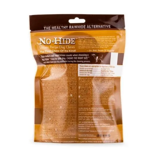 Earth Animal No Hide® Venison Small Chews Dog Treat 2pk - 68g