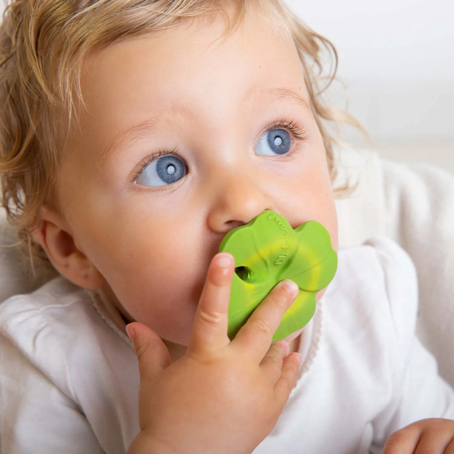 Eli the Clover Mini Baby Teether