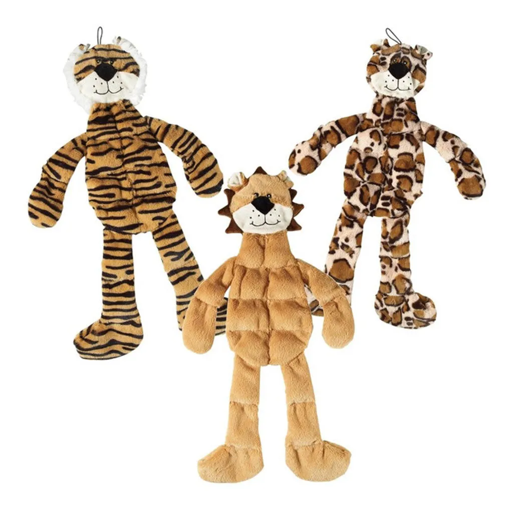 Ethical Pet Skinneeez Tons-O-Squeakers Plush Dog Toy, Assorted 18"