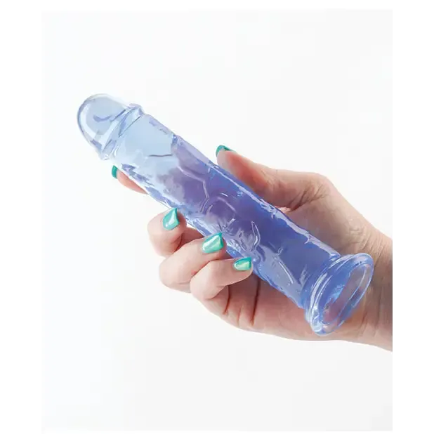 Fantasia Upper 6.5 in. Jelly Dildo Blue