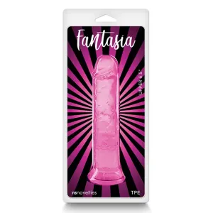 Fantasia Upper 6.5 in. Jelly Dildo Blue