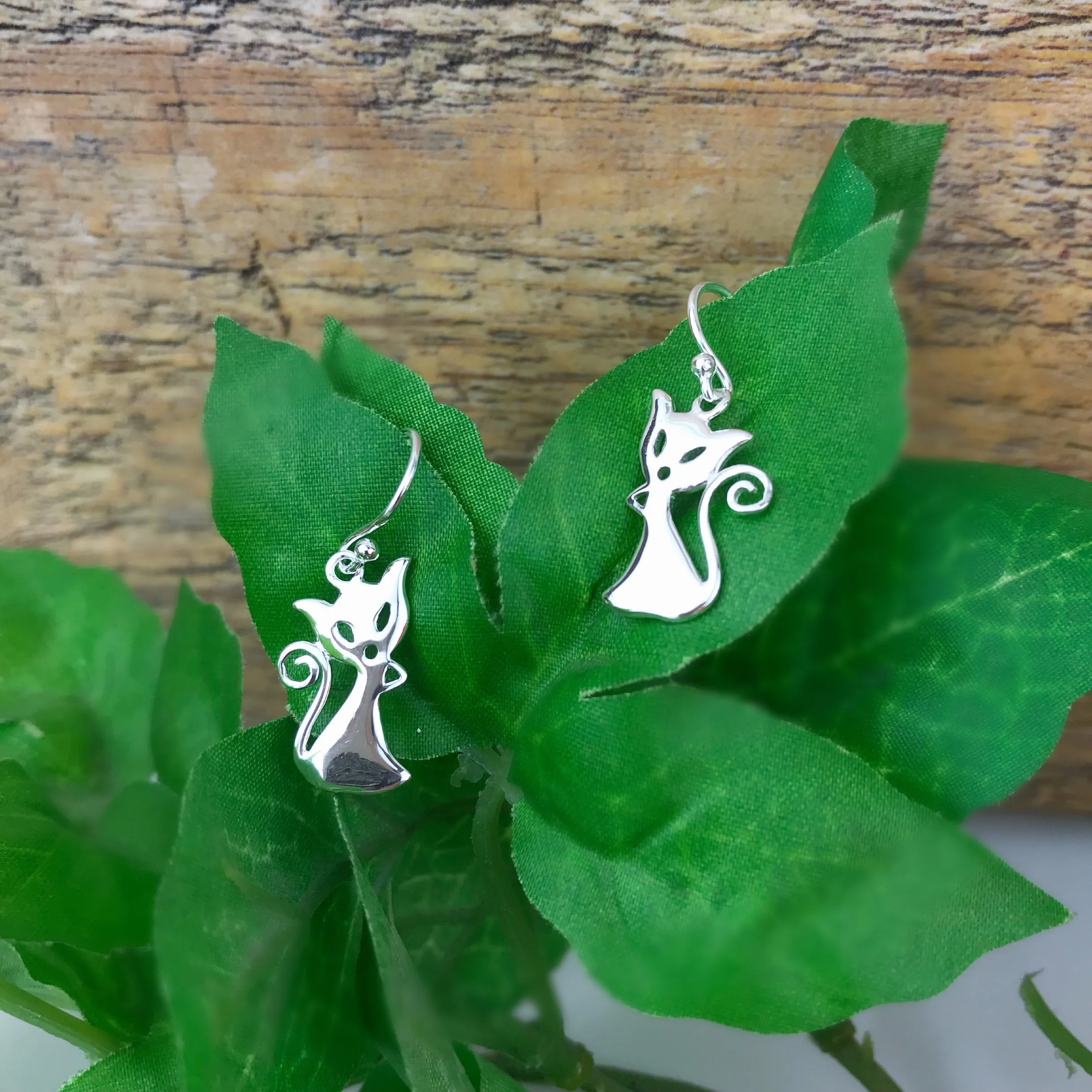 Feline Fun Earrings - VE120