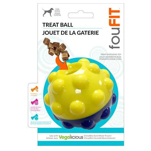 Foufou Bumper Treat Ball Toy 5"