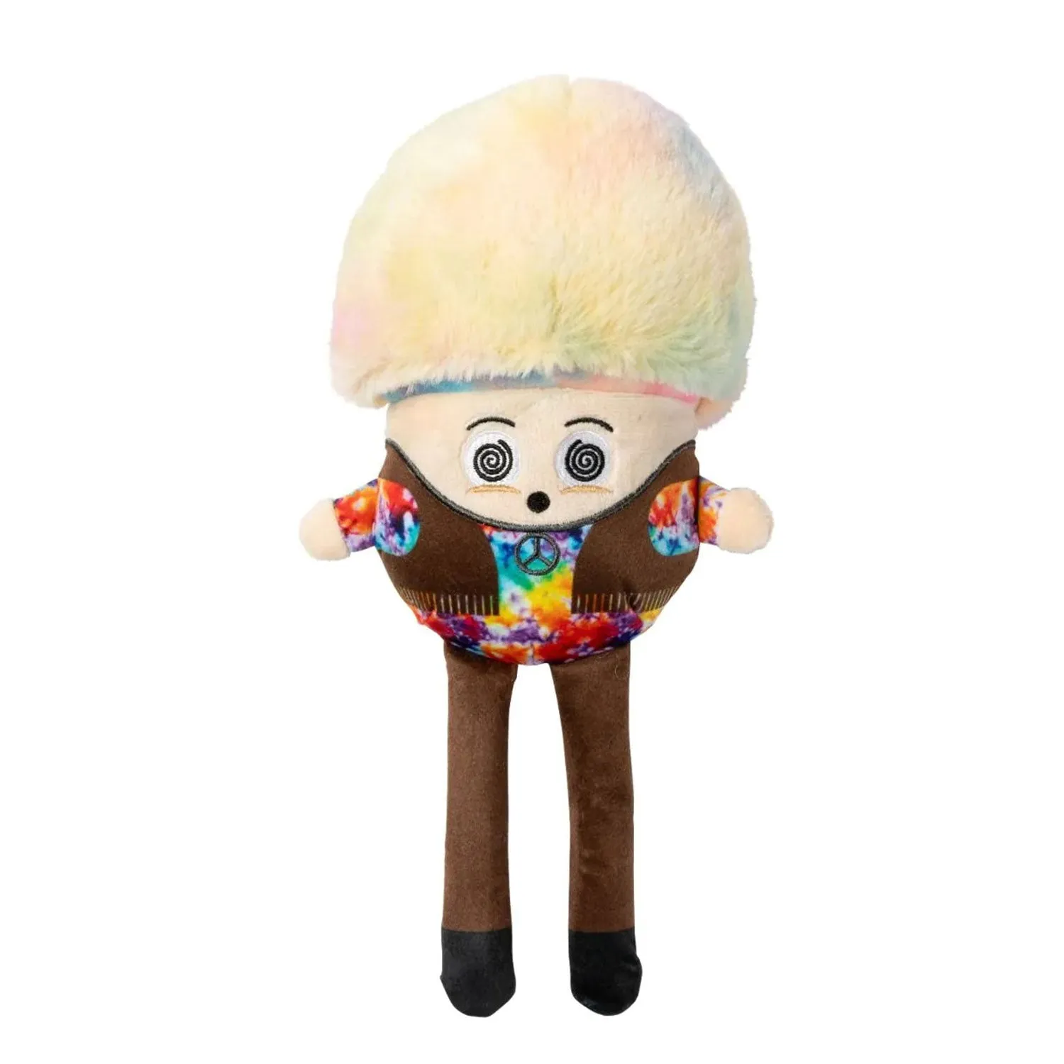 FuzzYard Rainbow Mushroom Fun Guy Dog Toy