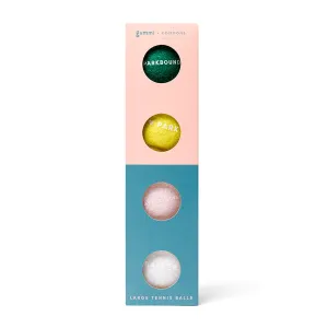 gummi x The Commons Tennis Balls 4pk Multicolour