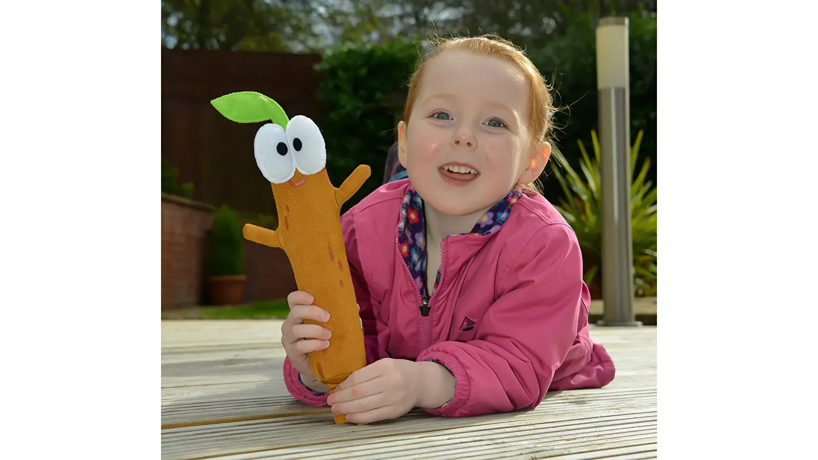 Hey Duggee Fun Singing Sticky Stick Stick Soft Toy