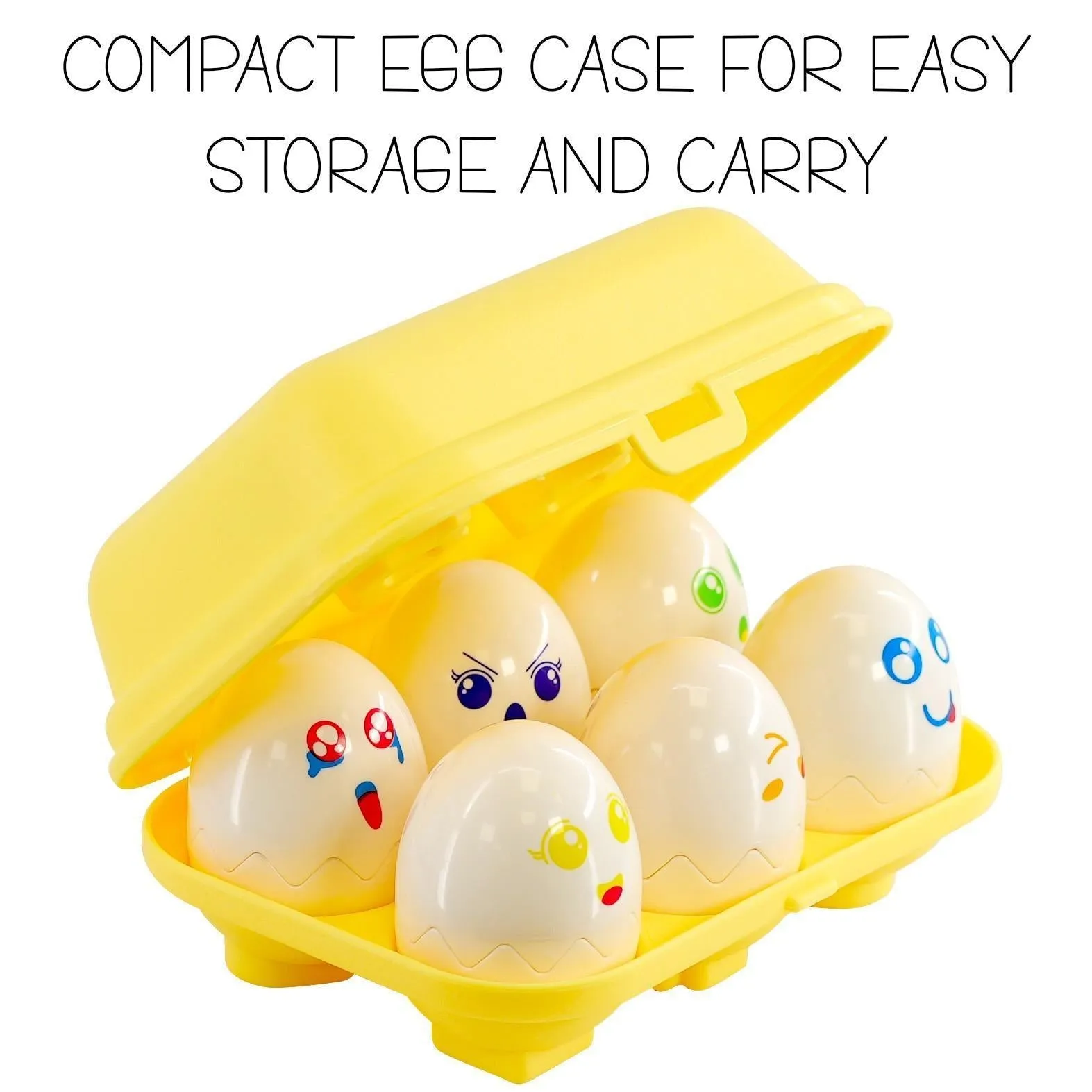 Hide n Squeak Matching Eggs Color & Shape Sorter