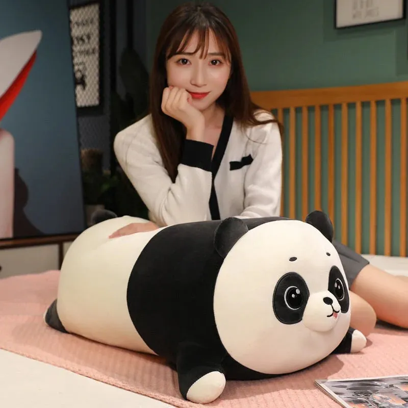 Huge Snuggly Kawaii Panda Stuffed Animals Bear Plushie