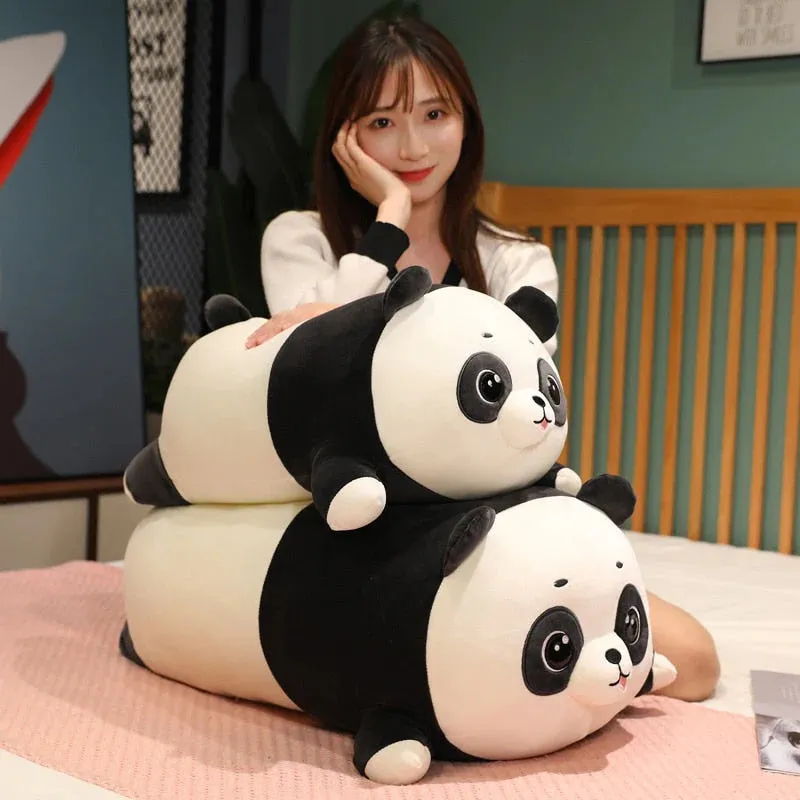 Huge Snuggly Kawaii Panda Stuffed Animals Bear Plushie