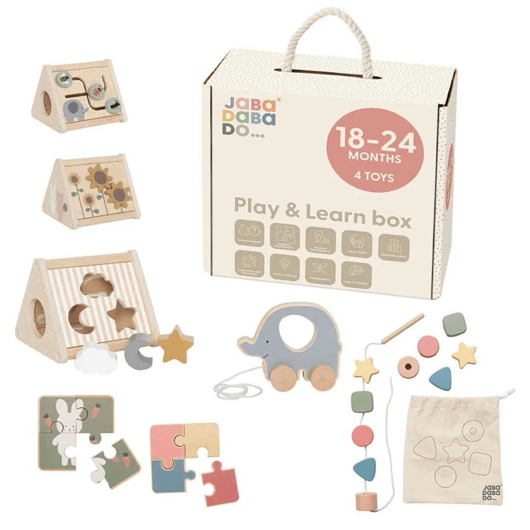 JaBaDaBaDo Play and Learn box 18-24 months