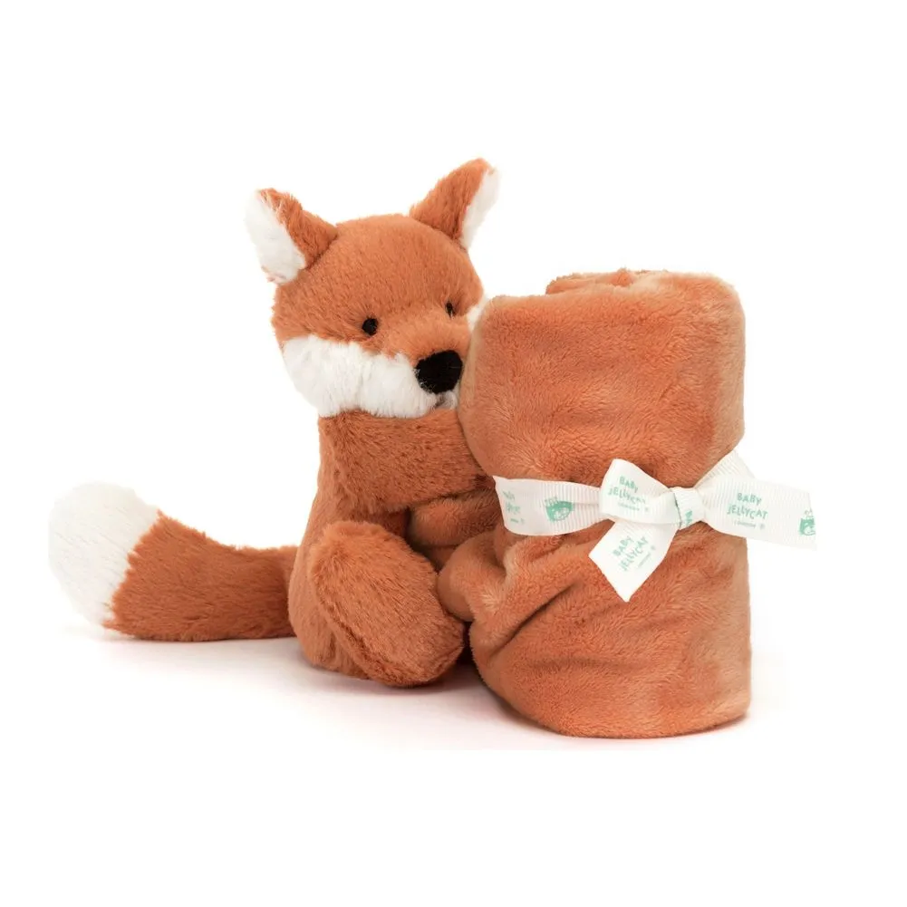 Jellycat Bashful Soother Blanket - Fox Cub