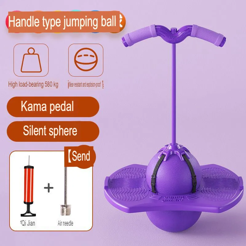 Jumping ball frog jumping height device sports equipment heightening high jump bouncing ball children's balance sense training equipment