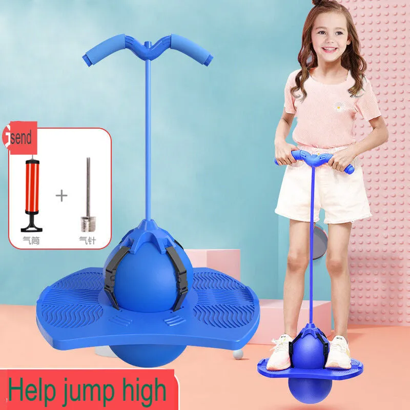 Jumping ball frog jumping height device sports equipment heightening high jump bouncing ball children's balance sense training equipment