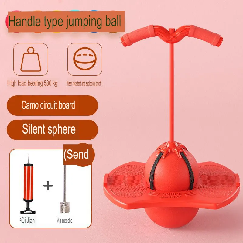 Jumping ball frog jumping height device sports equipment heightening high jump bouncing ball children's balance sense training equipment