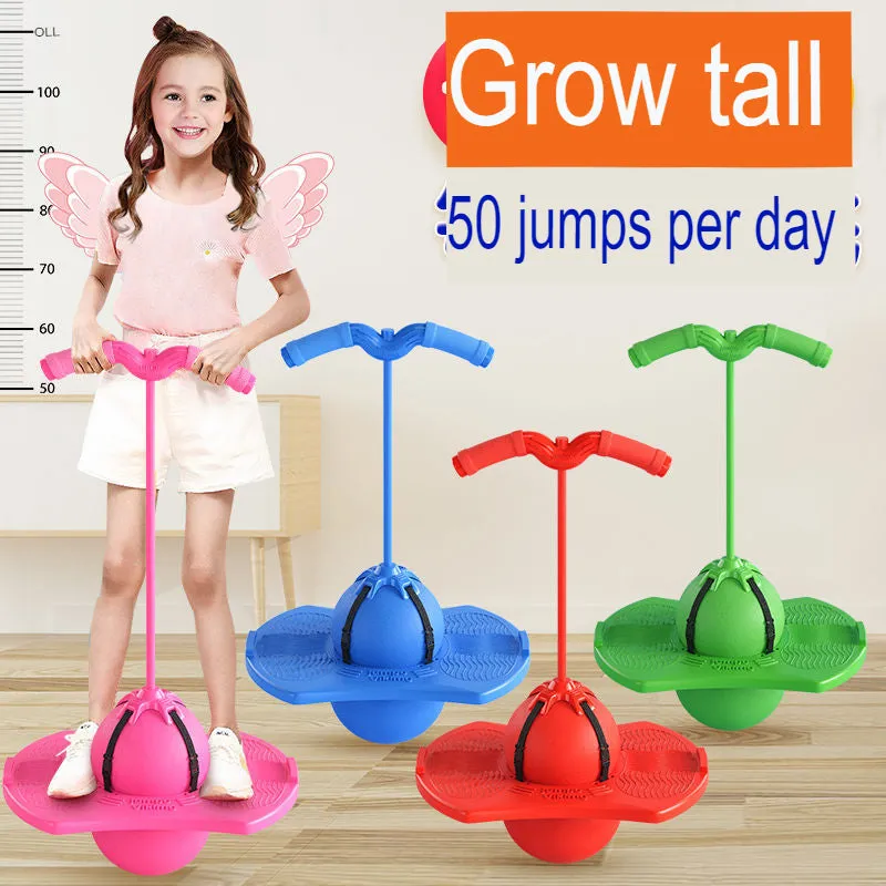 Jumping ball frog jumping height device sports equipment heightening high jump bouncing ball children's balance sense training equipment