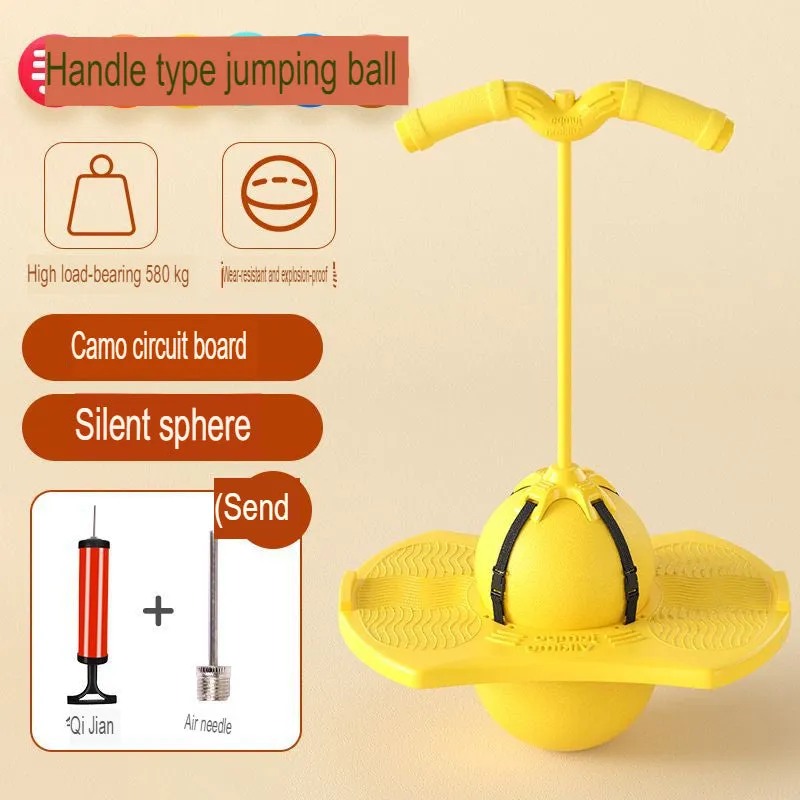 Jumping ball frog jumping height device sports equipment heightening high jump bouncing ball children's balance sense training equipment