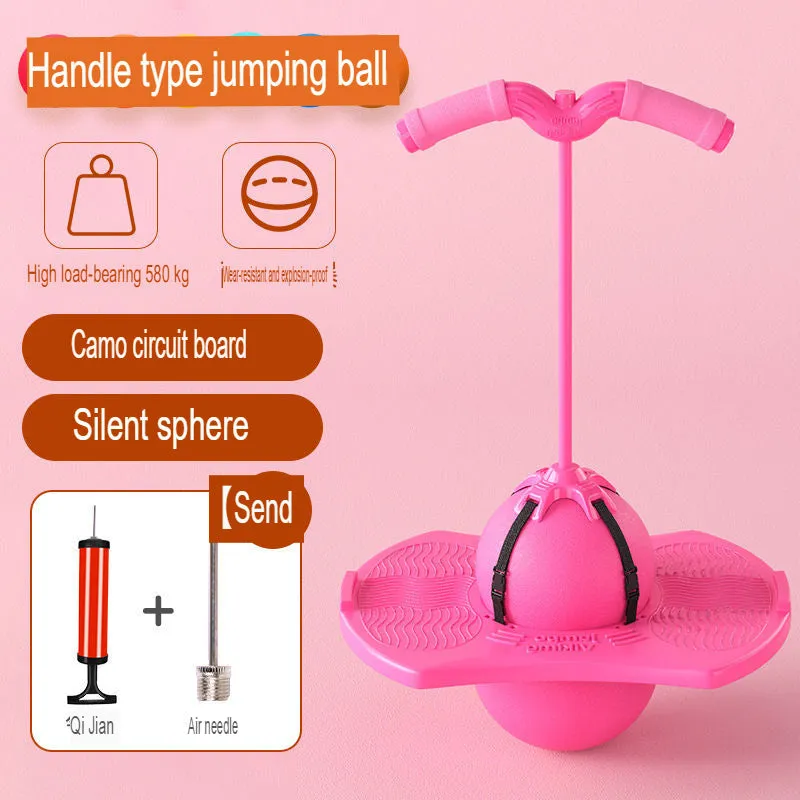 Jumping ball frog jumping height device sports equipment heightening high jump bouncing ball children's balance sense training equipment