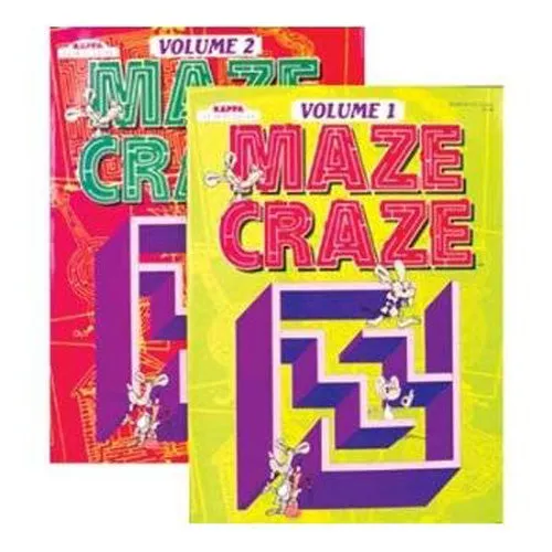 KAPPA - Maze Craze Puzzle Book - 129 Pages