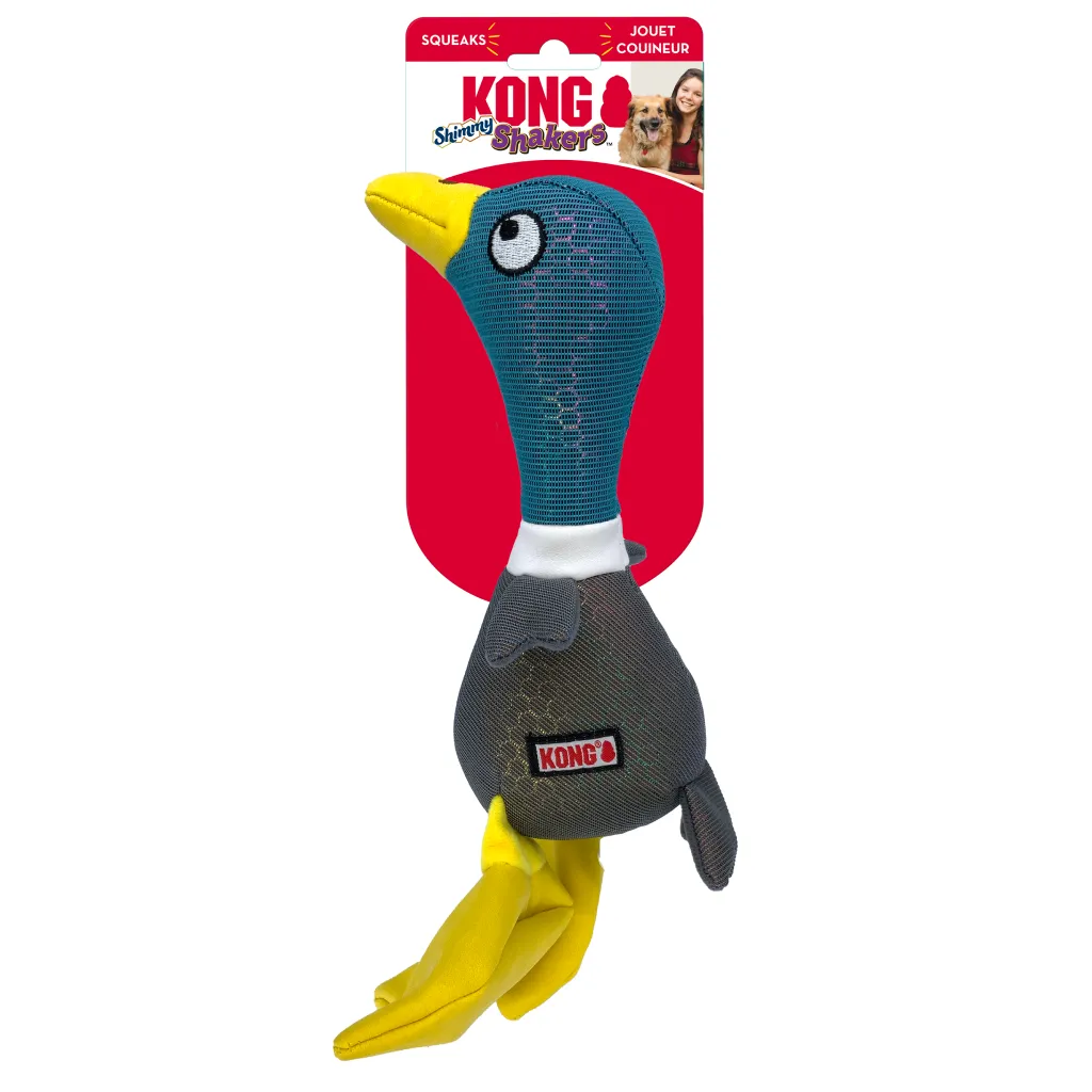 Kong Shakers Shimmy Mallard Toy For Dog