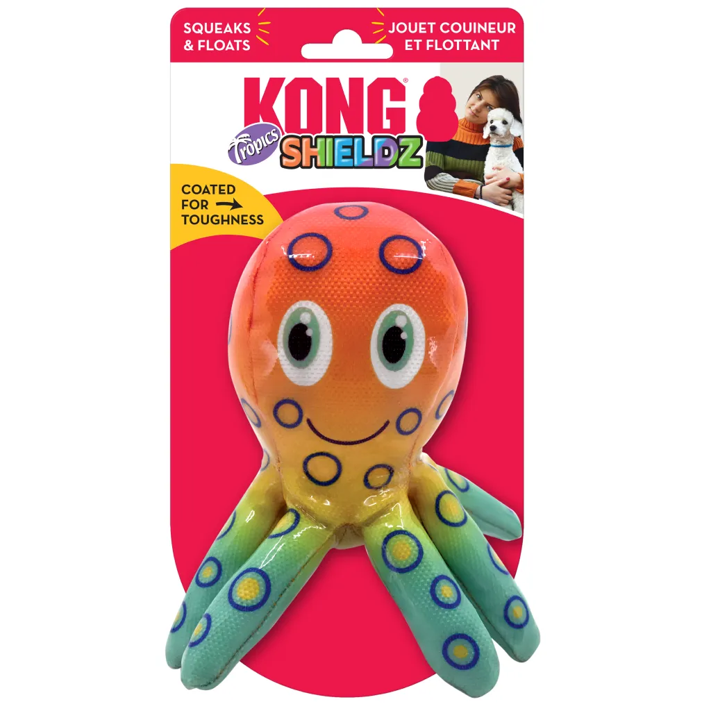 Kong Shieldz Tropics Octopus Toy For Dogs