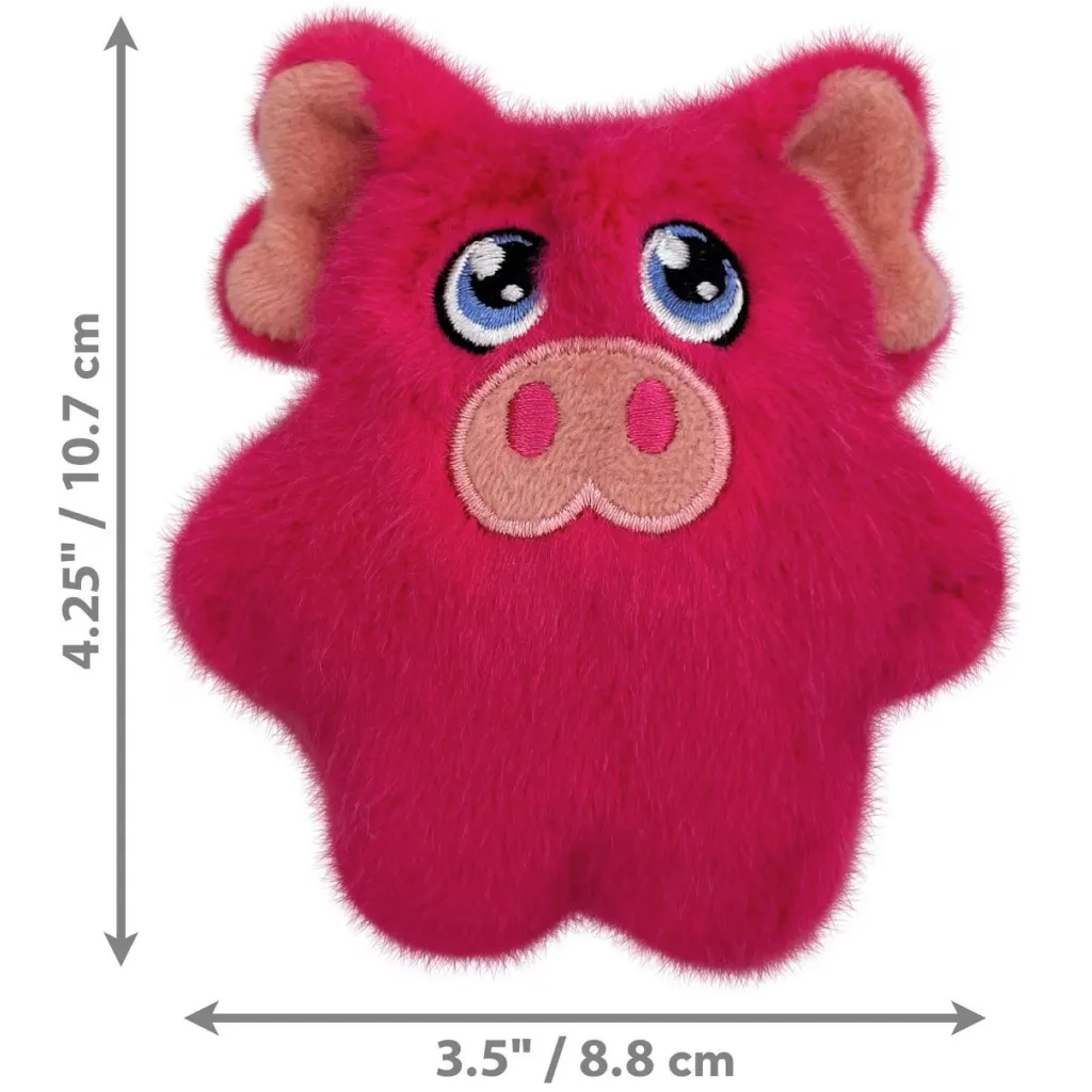 KONG Snuzzles Kiddos Mini Squeaker Pig Toy For Dogs - Extra Small