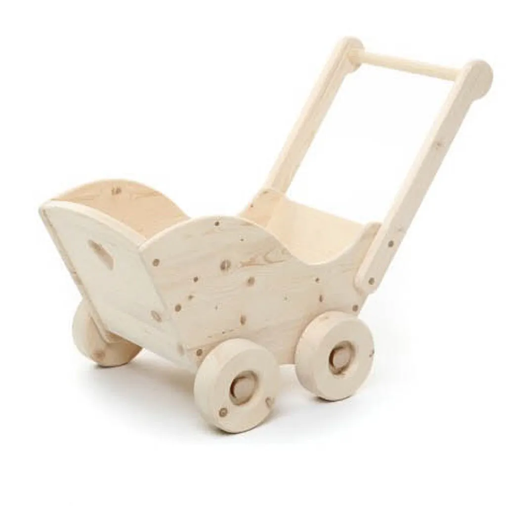 Large Wooden Push Cart  - Trudy