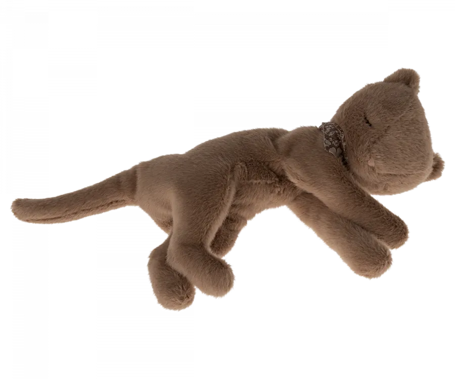 Maileg | Sleepy Kitten Plush - Nougat