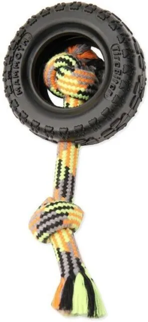 Mammoth Pet Black Tirebiter II W/rope Large